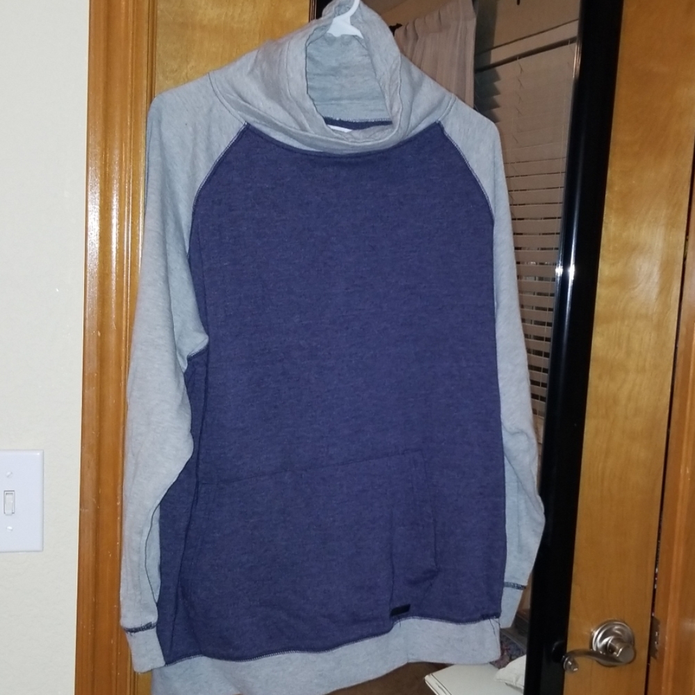 Faux hood 'hoodie'